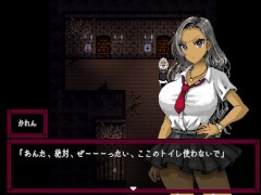 【#02 ヤミヤシキ～八月朔日邸の呪い～ ホラーエロゲ実況】金髪爆乳ギャルJ○が幽霊達に中出しセックスされたり手コキさせられたり・・・(ドットモーションアニメ) 16/16