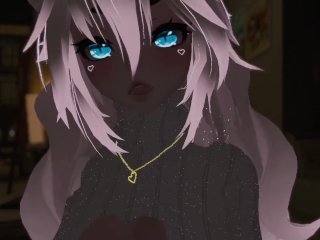 vrchat, role play, female orgasm, solo female