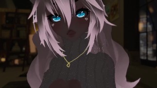 Reading lewd stories in vr and pleasuring my self in real life
