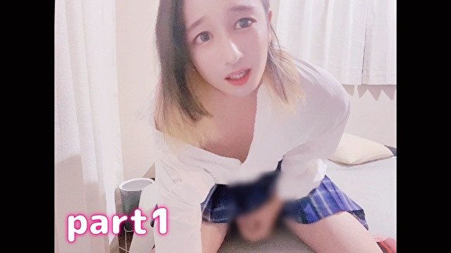【女装】学生制服を着てオナニーしちゃいました。前編【コスプレ】日本人 Hentai