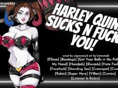 Harley Quinn Captures & Interrogates You With Her Holes! || Erotic ASMR Roleplay for Men