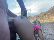 Preview 4 of Public Anal and Pussy Sex on a Hiking Trail with Jamie Stone