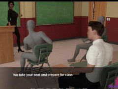 Slave U E8 - I clean with my Mouth the Dildo that my Teacher shoved in my Ass yesterday