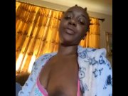 Preview 2 of Pretty Pussy Ugly Girl Want Sex Female Rapper Masturbates Solo {Homemade Movie) | AlliyahAlecia