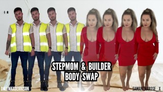 Body Swap Between Stepmom And Builder