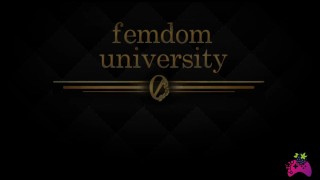 Femdom University Zero E1 - Primer día en la escuela y ya soy la puta de pies