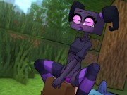 Preview 2 of Minecraft Hentai Horny Craft - Part 15 - Ender Girl Pussy Tease By LoveSkySan69
