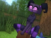 Preview 6 of Minecraft Hentai Horny Craft - Part 15 - Ender Girl Pussy Tease By LoveSkySan69