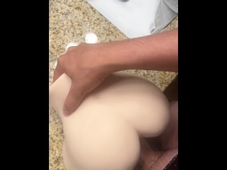 Football Jock Fucks Pussy Toy