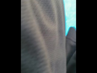 handjob, pool boy, bbw, vertical video