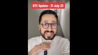 Обновление цены биткоина 31 июля 2023 со сводной сестрой