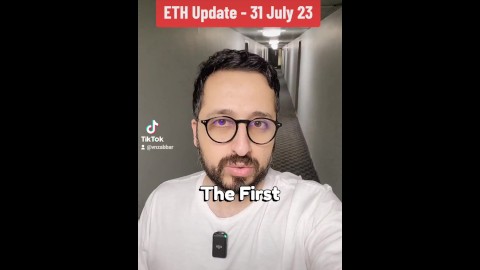 Ethereum price update 31 July 2023 with stepsister