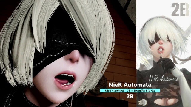 NieR Automata - 2B × Красивая Большая - Облегченная версия