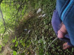 Pissing near a field