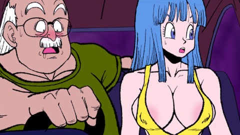 Kamesutra DBZ Erogame 124 zamknięta ze staruszkiem przez BenJojo2nd