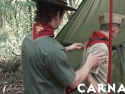 Preview 2 of ScoutBoys Sexy Scoutmaster ravishes hot twink then fucks him
