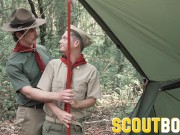 Preview 2 of ScoutBoys Hung Scoutmaster ravishes hot twink then fucks him