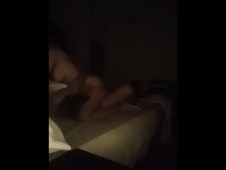 I Suck My Boyfriend While He's Asleep_and End Up RidingOn His Cock Till He Cums Inside Me