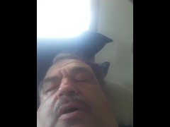 Fat daddy loves his cock part 2