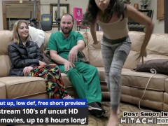 Shy Innocent Daisy Bean Gets Humiliated During Mandatory New Student Physical By Doctor Tampa & Nurs