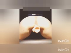 初めての満喫オナニー④　ＡＶ見ながらディルド挿入！卑猥な音が響いてた(；´Д｀) - Screenshot 10 of 16 - Medium Orgasm