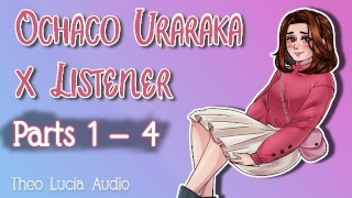 Ochaco Uraraka X Luisteraar Delen 1 4 MHA BNHA Anime Erotisch Rollenspel