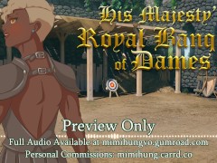 Captain of the Guard Ties You Up, Role Plays a Villain, and Confesses Her Lust (Audio Preview)