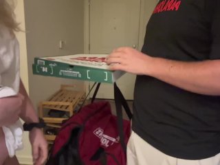 pizza, hardcore, verified amateurs, exclusive