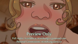 Giantess Feeds You and Swallows You to Protect You from Her Hungry Wife (Vore Fetish Audio Preview)