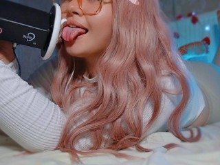 ♡ ASMR VOUS LÉCHER..., EARLICKING, CLOSE-UP LICKING, FEET ♡