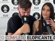 Preview 2 of LILACK MUESTRA LA TANGA EN EL CUARTO PICANTE CON ELO PODCAST