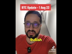 Bitcoin price update 1 August 2023 with stepsister