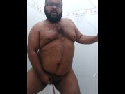 Preview 6 of Chubby cumming in the bathroom