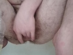 First try peeing in a bottle, making a mess then I pour it on myself