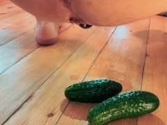 A wild cucumber jumped into me