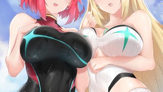 Летнее испытание Вайфу от Дивайна, часть 5! Введение (Хентай ДЖОИ)