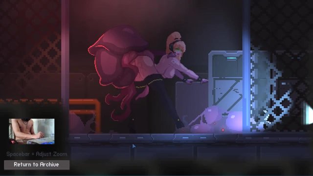 Zetria hentai game loira gostosa sendo fodida por monstro alien