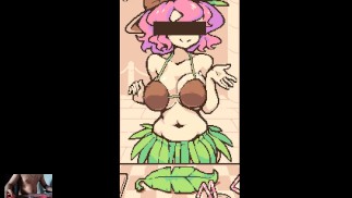 Coconut shake big breasts anime girl milking