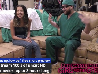 Aria Nicole Gets Multi Flush Enema Cleanout From The Perv Doctor Tampa At GirlsGoneGynoCom!