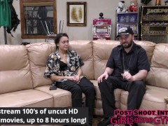 Latina Freshman Mara Luv Gets Mandatory New Student Physical By Doctor Tampa & Aria Nicole!