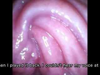 exclusive, camera inside vagina, vaginal wall, amateur