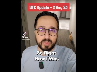 Bitcoin Price Update 2nd August 2023 with Stepsister