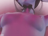 Widowmaker Getting Her Tight Purple Hole Fucked By Hard Cock
