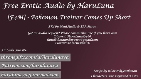 Pokemon Trainer vem para cima curto - preenchimento de script por Haruluna