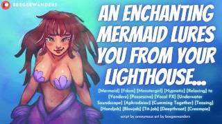 Hypnotic FDOM ASMR Roleplay For Men Dominating Mermaid Lures You To Her & Takes Control