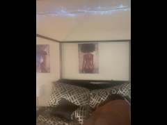 KoKo Feran is toying , and rubbing her fat pussy