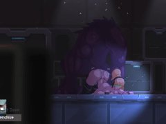 Zetria gameplay big breast blonde fucked by gigant alien monster