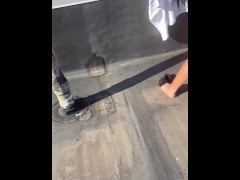 Outdoors rooftop that ASS tho..