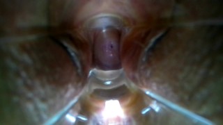 Pussy View-Speculum Orgasm Inside