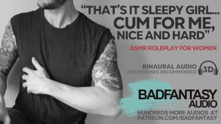 Before Going To Bed Your Boyfriend Gives You A Strong Orgasm BINAURAL 3D Sound ASMR Sensual Audio For Women